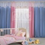Rustik bebek odası perdeleri - 2